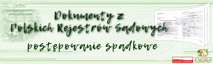 POSTĘPOWANIE SPADKOWE